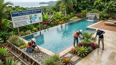 Picture for category Pool Architectural Design, Landscaping and Outdoor Decks in San José